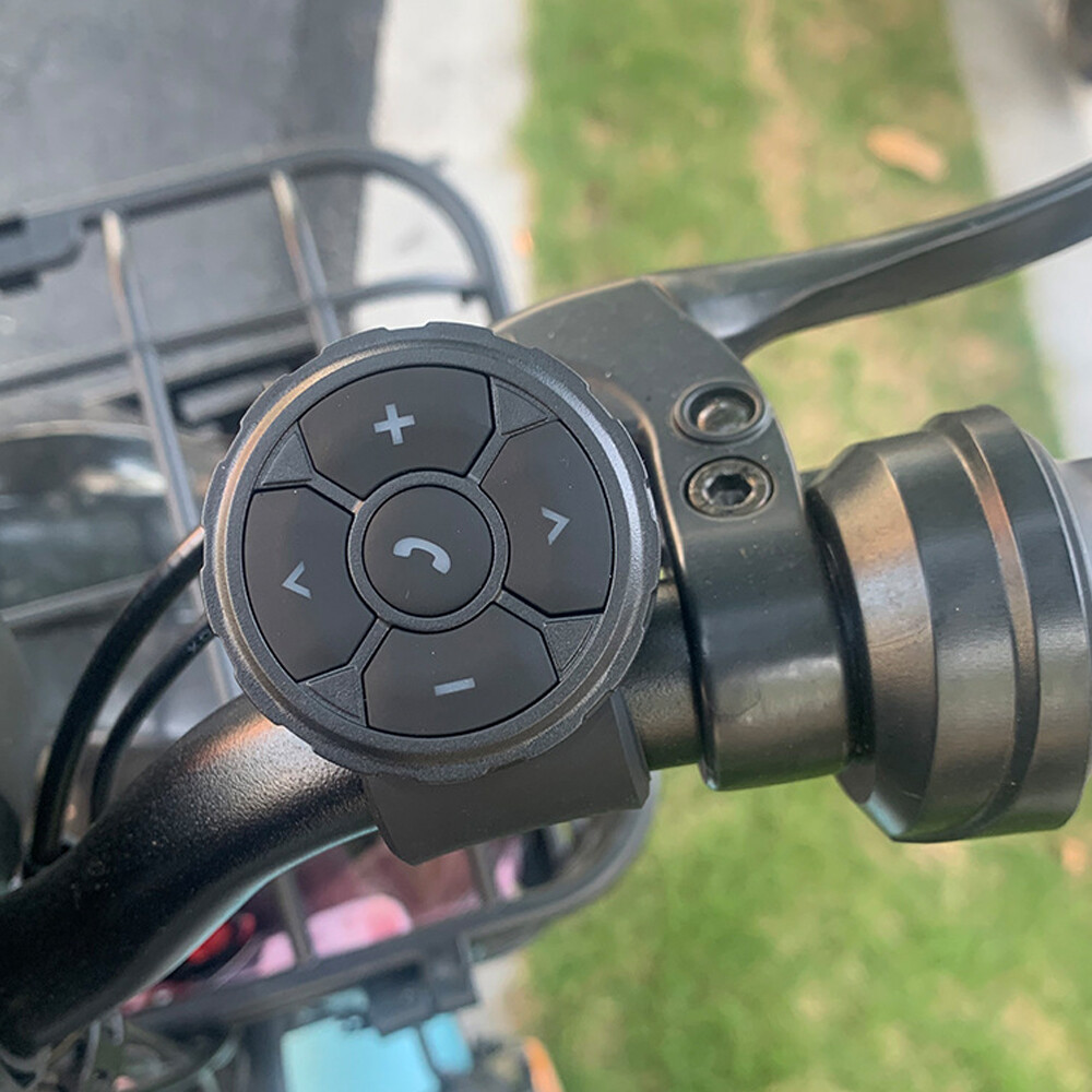 Aitemay bluetooth không dây 5.3 điều khiển từ xa Tai nghe xe gắn máy xe đạp tay lái điều khiển phương tiện điều khiển tay lái xe điều khiển