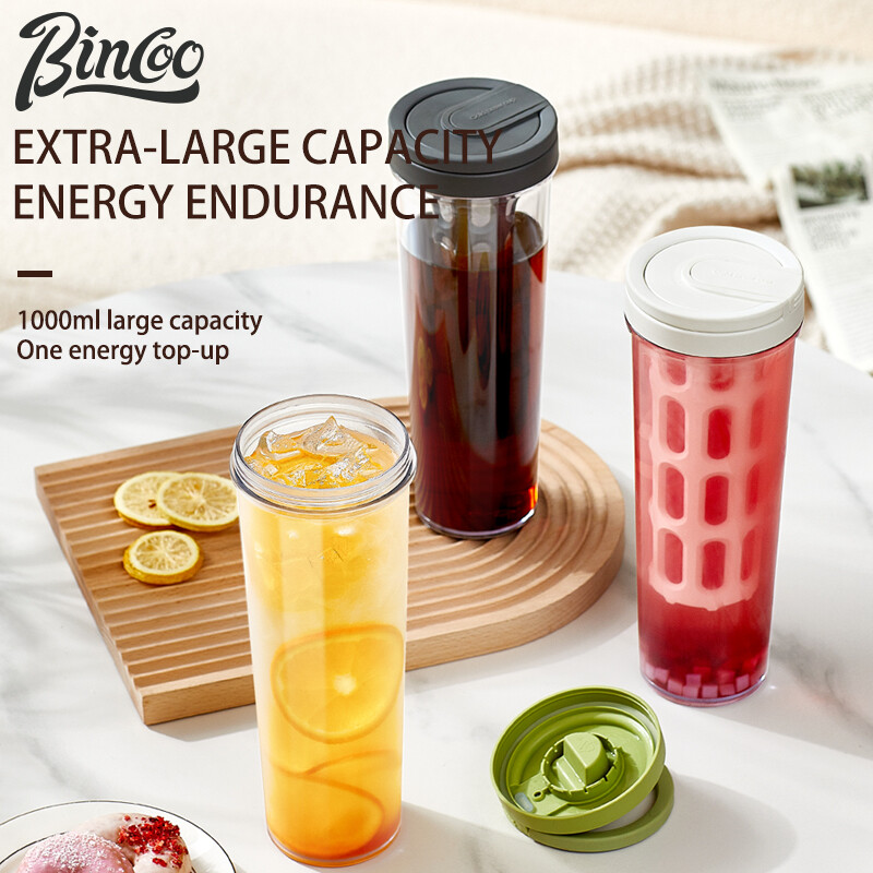 BINCOO Cold Extraction Coffee Pot Ice Drop Sharing Pot Cold Soaking Tea Pot Large Capacity 1000ML