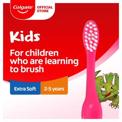 Colgate Kids Dinosaur Toothbrush 2-5 Years (Extra Soft)