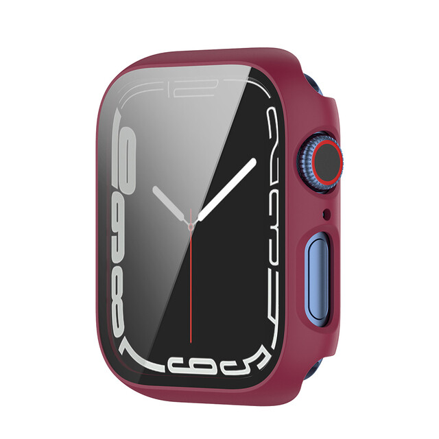 Cover For Apple Watch 8 Case Accessories PC Screen Protector Bumper Protect Shell For Apple Watch Series 8 45mm 41mm case