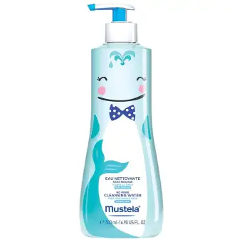 mustela no rinse cleansing water