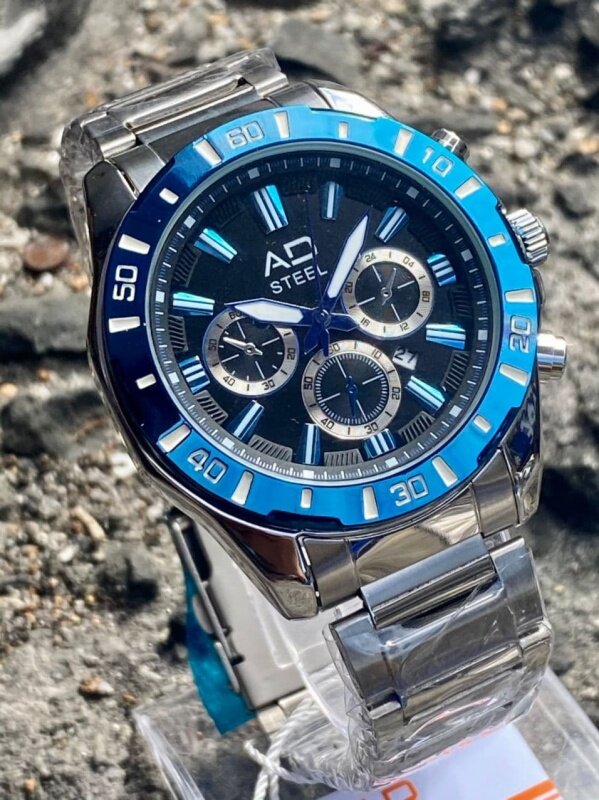 **VALUE DEAL** AD_STEEL Stylish Fashion Watch For Men (GREAT QUALITY) FAST SHIPPING Malaysia