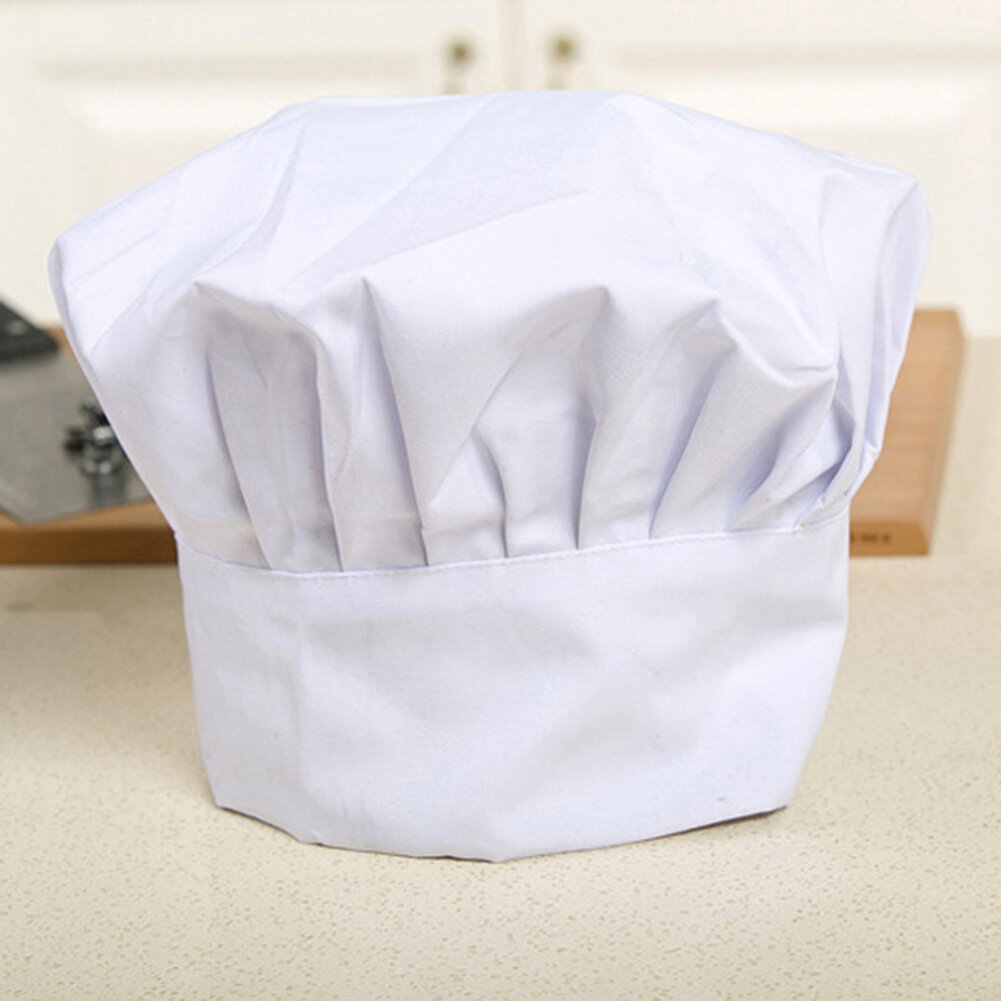 Freedun® Professional Stretchy Adjustable Men Cap Kitchen Cook Baker Catering Chef Hat