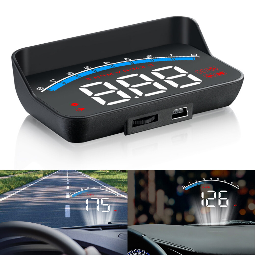 Car Accessories M6S Car Head Up Display Digital Security Alarm