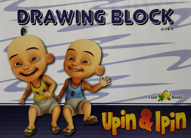 Upin&Ipin: Drawing Block Book 3 Malaysia