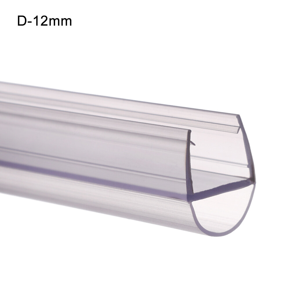 Portable Prevent Bath Screen Hardware Rubber Window Seal Water Baffle Sealing Strips Glass Door Weatherstrip