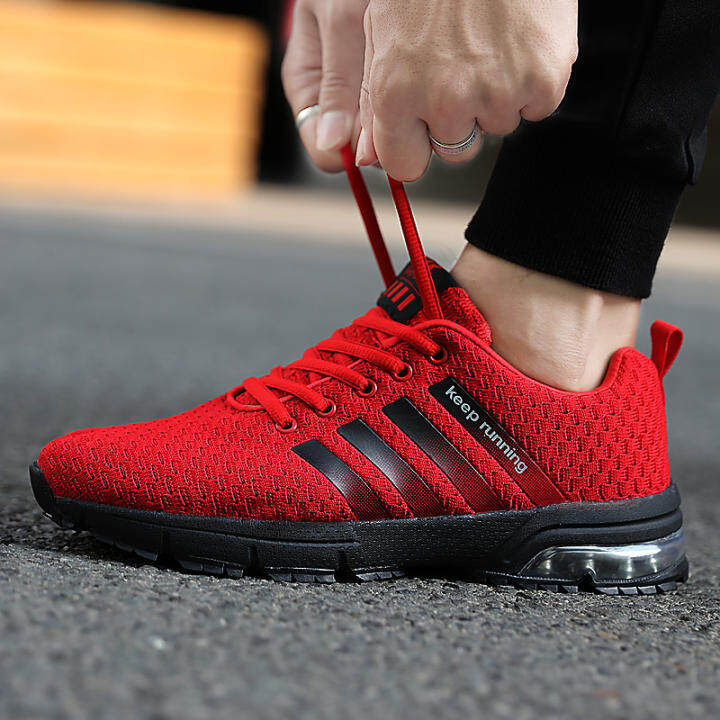 adidas keep running red
