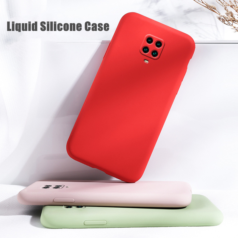 ROAZIC Ốp lưng điện thoại bằng nhựa mỏng mềm có khả năng chống sốc kiểu dáng sang trọng dành cho điện thoại Xiaomi Redmi Note 9S Note 9Pro Note 9 ProMax - INTL