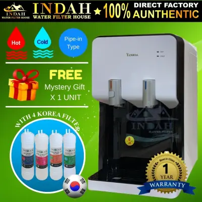 Yamada Hot & Cold Mild Alkaline Water Dispenser Model: 520C with 4 Patented Korea Halal Filter