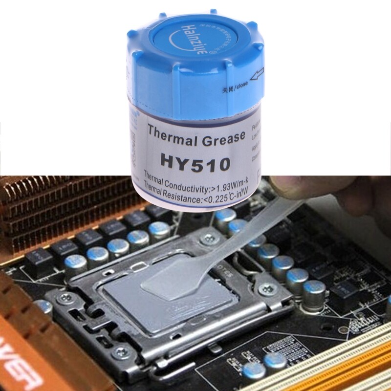 【New Arrival】 10G HY510 Thermal Grease Compound Silicone CPU Heat Sink Cooling Paste Gray