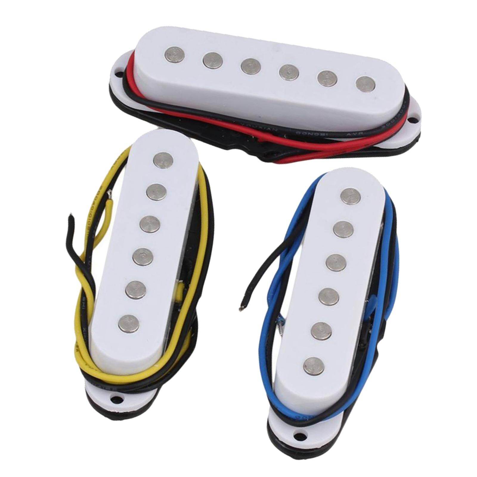 Baoblaze 3x Copper Guitar Pickups Bridge Pickups for Electric Guitar Accessories