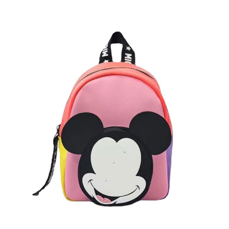 HS Children's Bag Cute Disney Mickey Mouse Decorated Mini Backpack