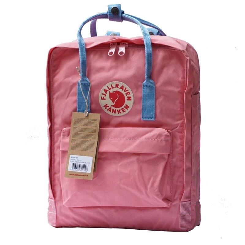 Tất cả các kích thước Fjallraven Kanken Balo cổ điển/ba lô đi học Nylon 【tăng cường】