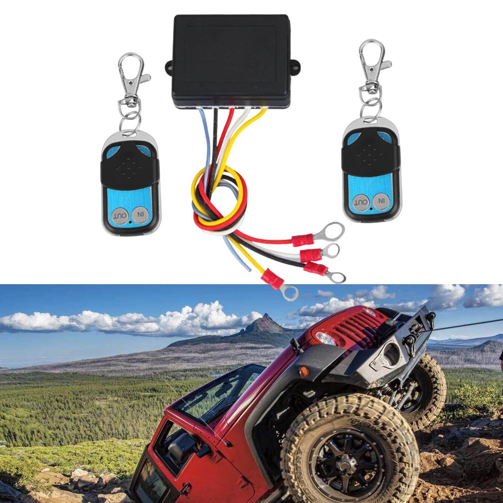 Ccgood tời không dây Bộ điều khiển từ xa phổ 12V 24V cho xe tải ATV