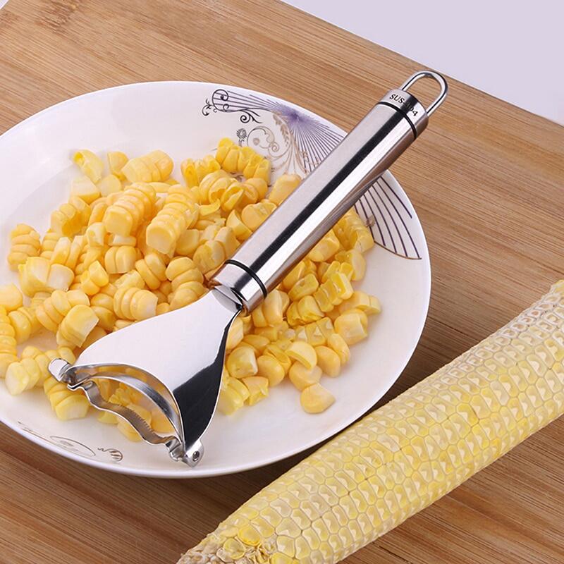 Dụng Cụ Bóc Vỏ Ngô Bằng Thép Không Gỉ Dụng Cụ Bóc Vỏ Ngô Dễ Dàng Dụng Cụ Nhà Bếp