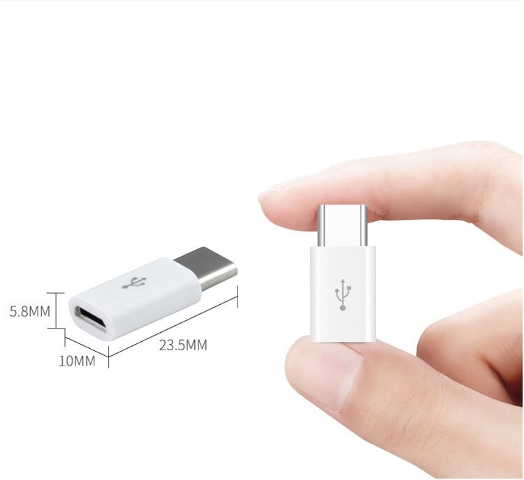 [Songful] 1 pcs Loại C 3.1 Nam để đầu cái Micro USB USB C chuyển đổi