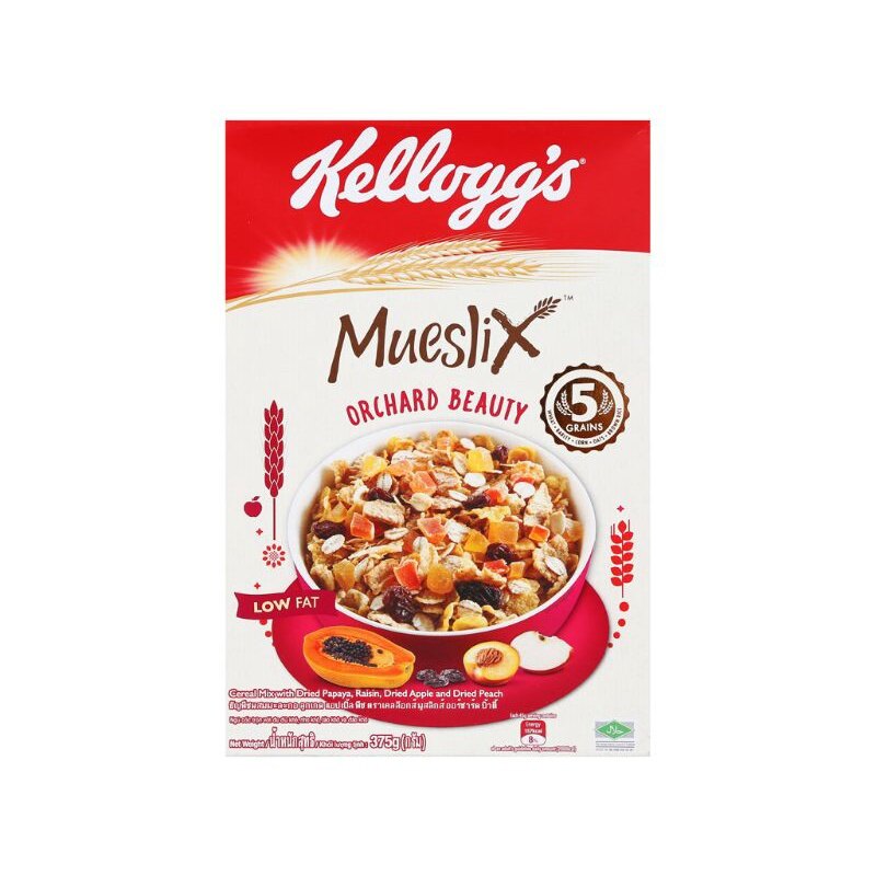 NGŨ CỐC KELLOGG'S MUESLIX ORCHARD - 375G