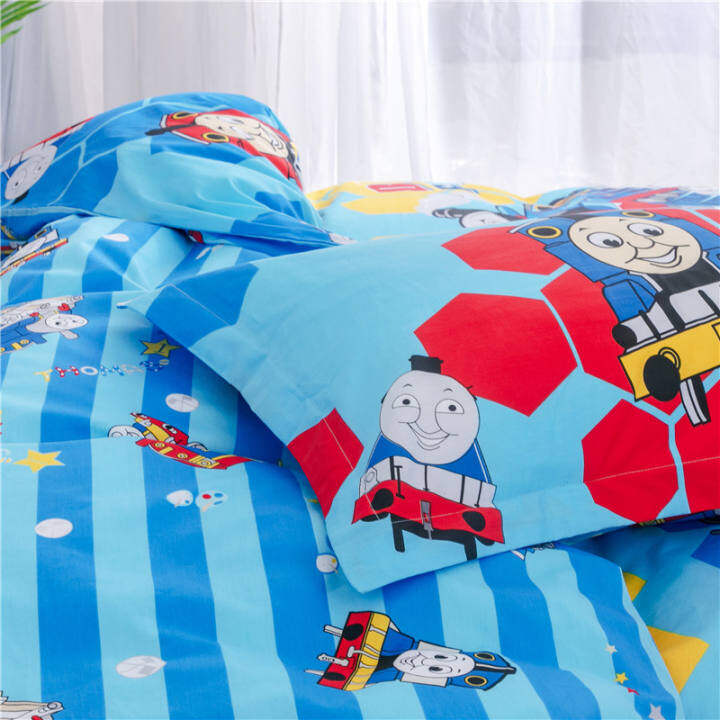 Thomas And Friends Bedsheet Set Cadar Lazada - Thomas And Friends Queen Size Bedding Thomas And Friends Bedsheet Set Cadar Lazada - Thomas And Friends Queen Size Bedding