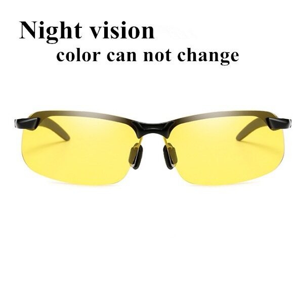 【cod】6colors Polarized Photochromic Sunglasses Mens Uv400 Driving Transition Lens Sunglasses 6875