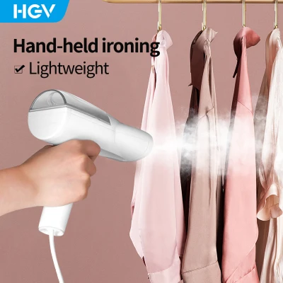HGV Handheld Garment Steamer Mini Collapsible Brush Portable Steam Iron for Clothes Generator Ironing Steamer for Underwear Steamer Iron