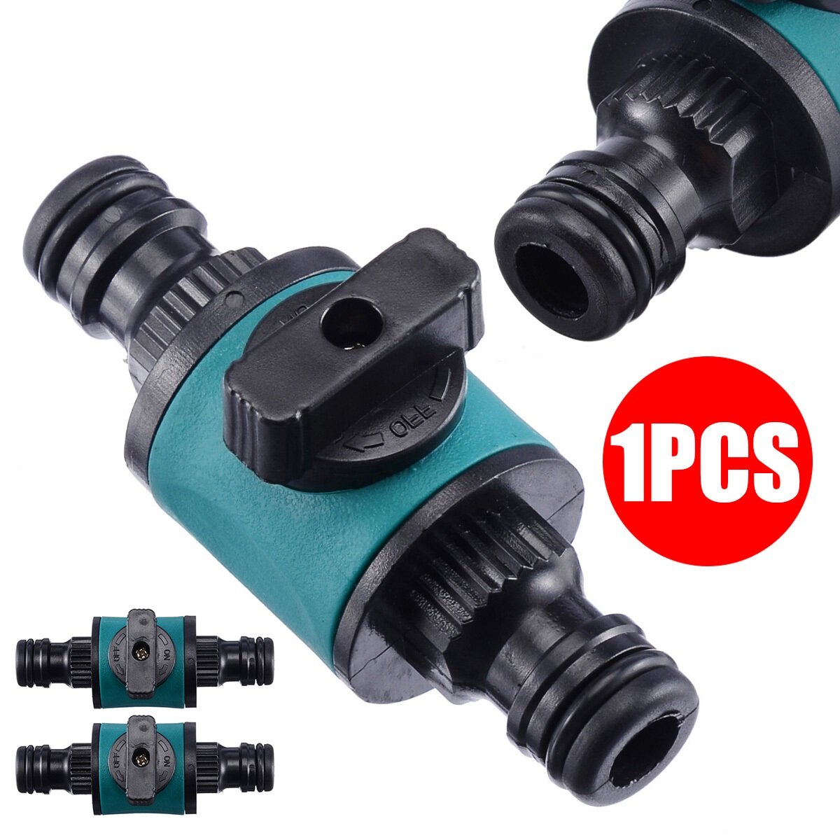 1/2'' 2-Way Garden Hose Tap Pipe Compatible Connector Valve Fitting Adapter Tool