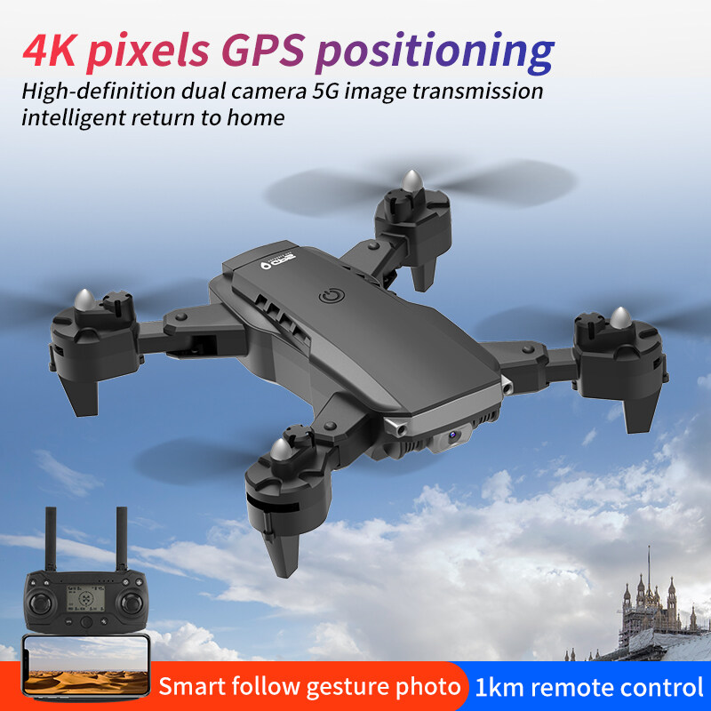 HONER -- K2 GPS WIFIกล้องมุมกว้างHD 4K,โหมดการเก็บรักษาสูงโดรนพับได้รุ่นK2