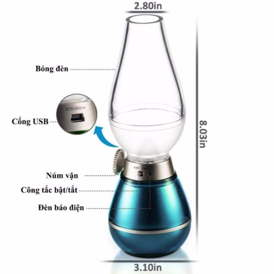 Đèn Thờ Cảm Ứng - Đèn Bàn Thờ Sạc