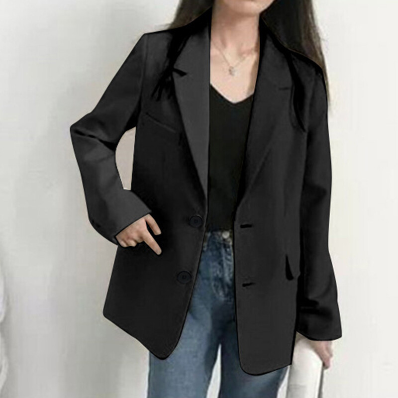 IELGY Áo Khoác Vest Nhỏ Phong Cách Anh Cho Nữ