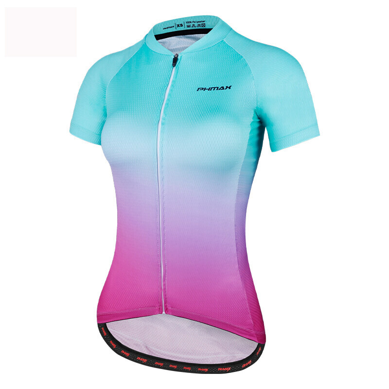 X-TIGER 100% Polyester Cycling Jerseys Breathable Women's Cycling Blouse Quick Dry Summer Mountain Bike Shirts