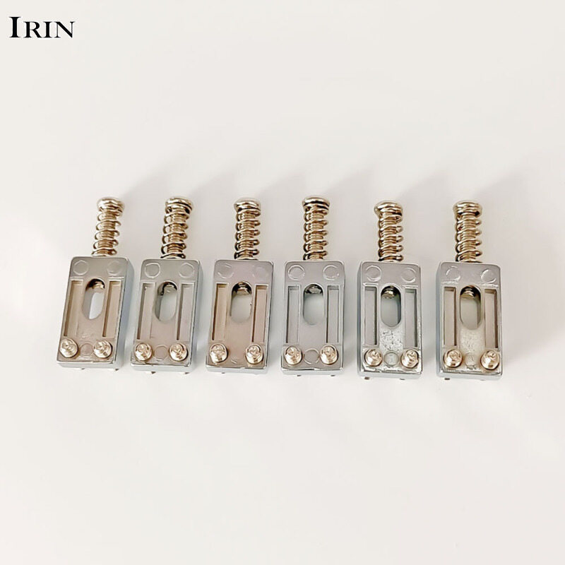 6pcs Guitar Bridge Saddle Rollers Bridge String Saddles Compatible For St Electric Guitar Bass Accessories