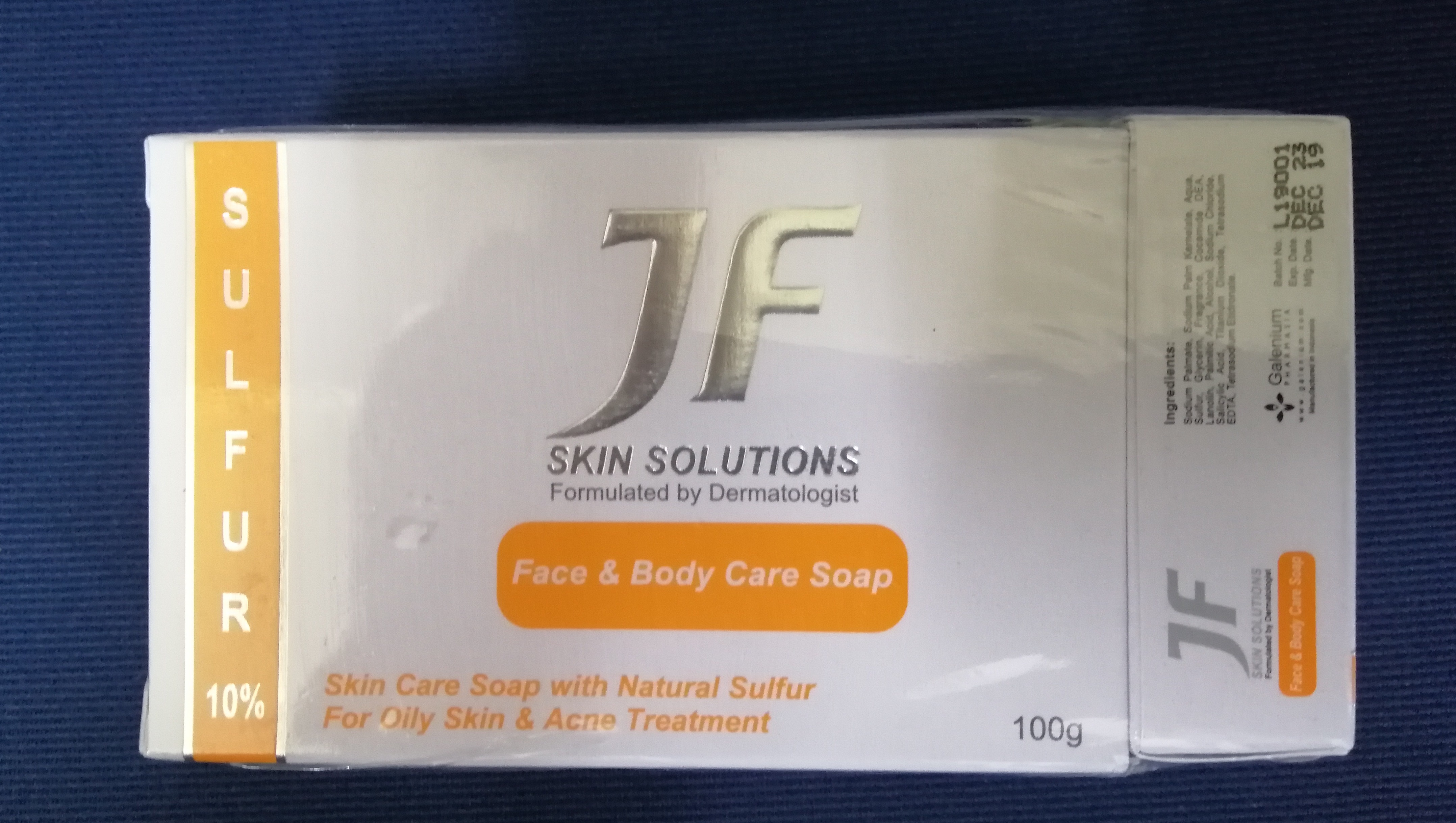 jf sulphur soap ingredients