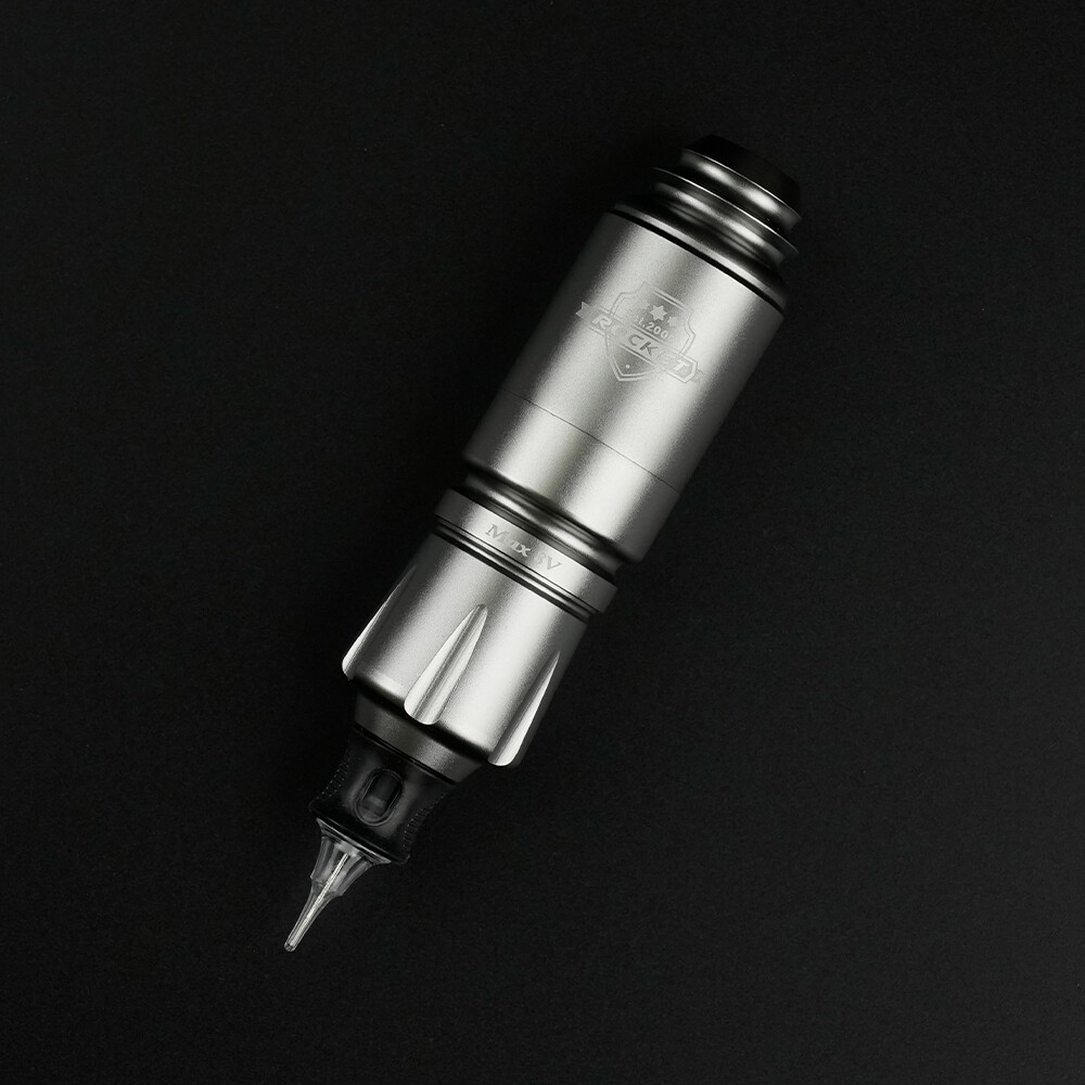 Tên lửa mini Máy Bút Tattoo Công suất lớn động cơ hiệu suất ổn định có thể điều chỉnh độ sâu Hộp mực RCA bút xoay máy xăm