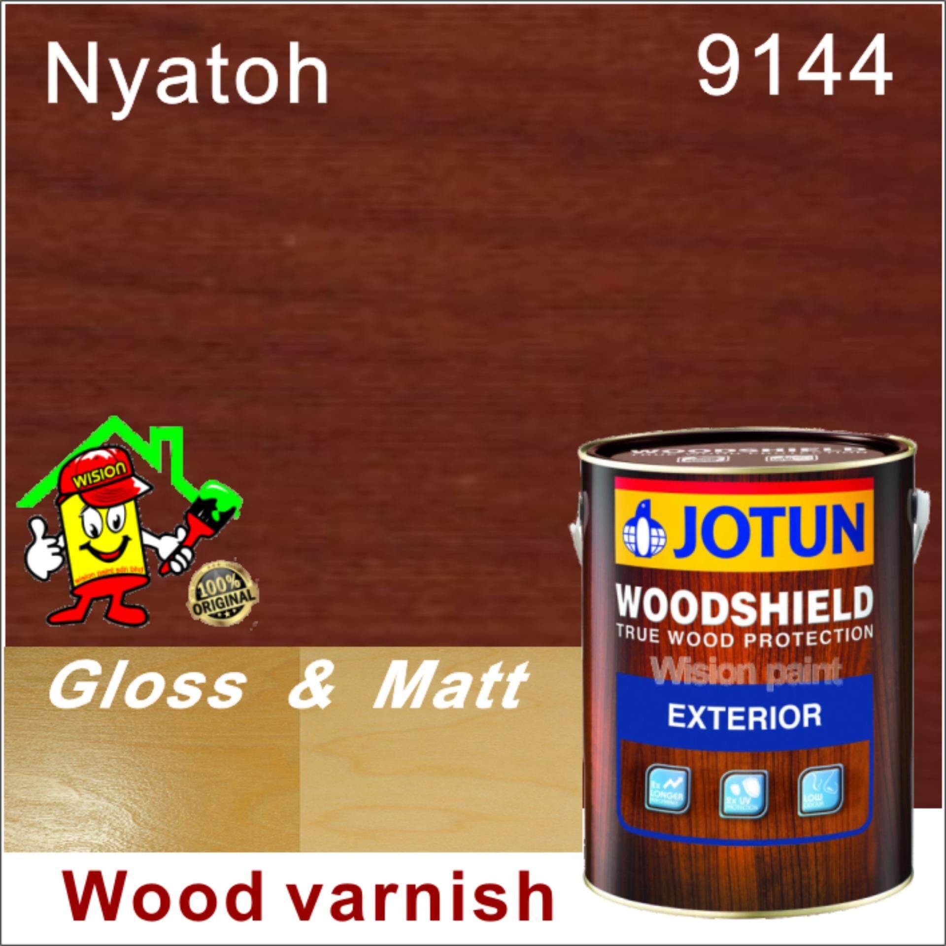 WOODSHIELD 5L 9144 Nyatoh • Jotun • Transparent Matt Finish • Wood