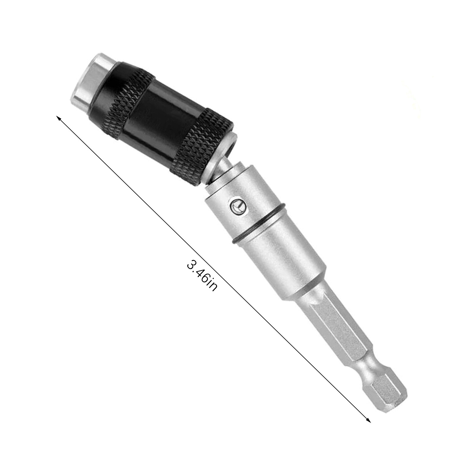 1/4  Magnetic Screw Drill Tip Drill Screw Tool Quick Change Locking Bit Holder Drive Guide Drill Bit Extensions