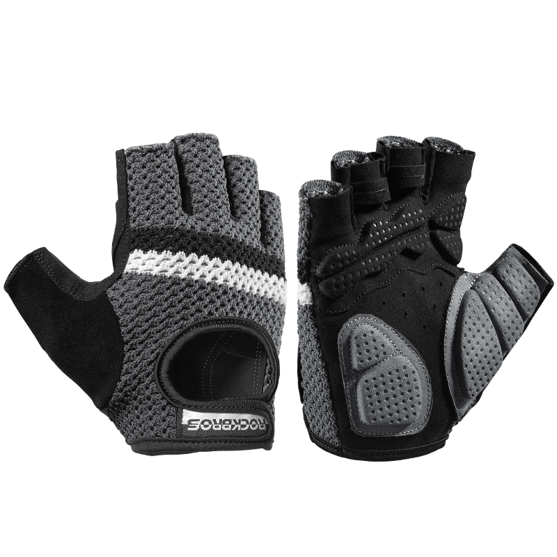 ROCKBROS Women Men's Cycling Gloves Fitness Breatahble SBR Shockproof
