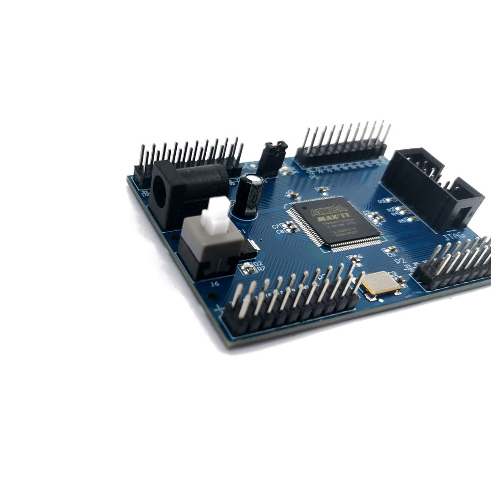 EPM240T100 CPLD Development Board Altera MAX II System Board 5V On-Board 50Mhz Active Crystal Oscillator JTAG Interface