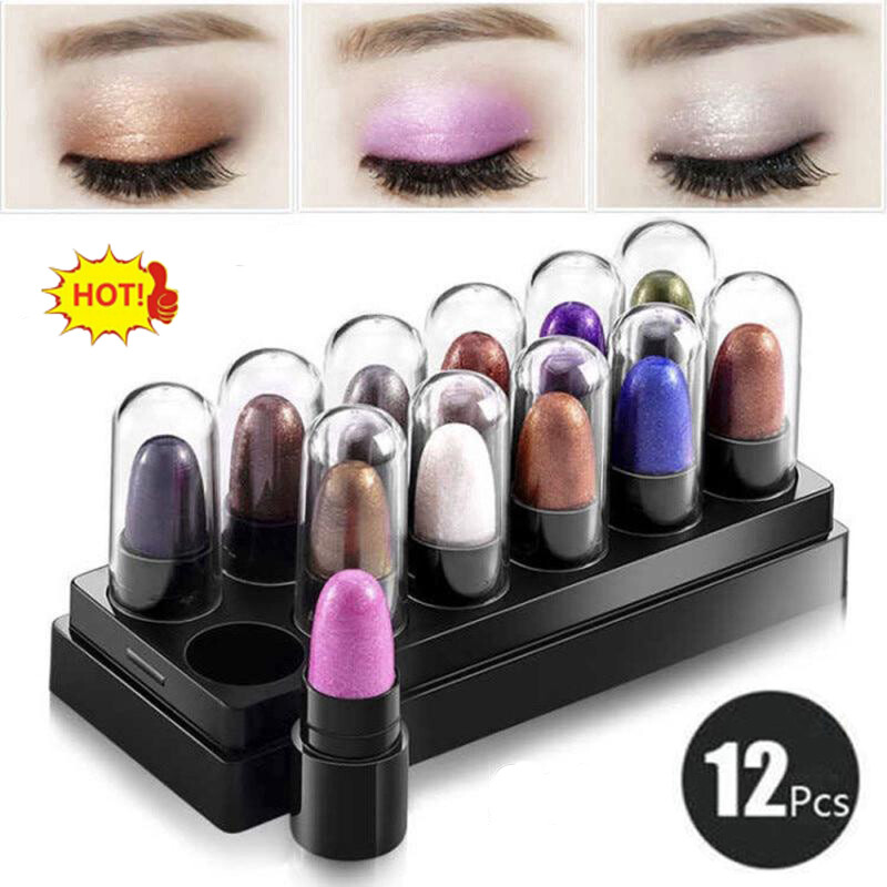WOOLOVE Eyeshadow Box Shimmer Multi Color Matte Eyeshadow Set Natural Waterproof Makeup Sets
