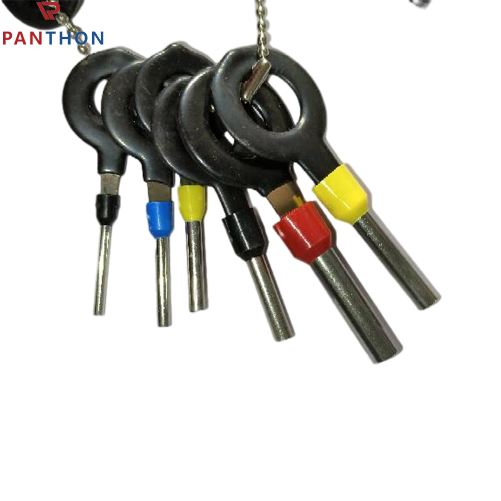 PANTHON Terminal Removal Tool Kit Terminal Ejector Kit for Car Pin Wire Connector Puller Repair Key Removal Tools