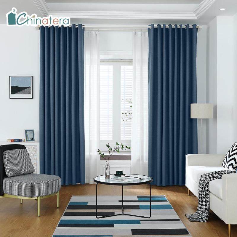 Rèm Che Nắng Chinatera, 1 Tấm Màn Cửa Sổ Rèm Ngăn Cách Hiện Đại, Phong Cách Bắc Âu, Trang Trí Phòng Ngủ, Phòng Khách, Nhà Bếp