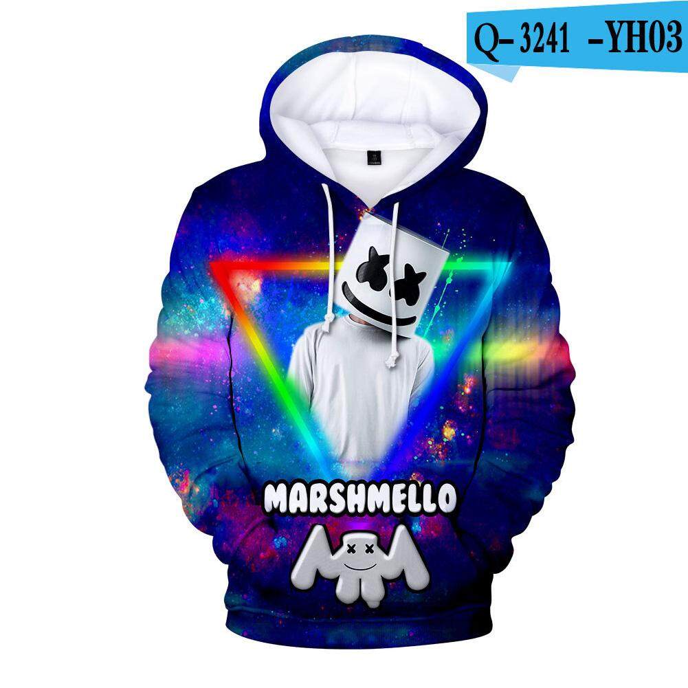 marshmello face sweatshirt