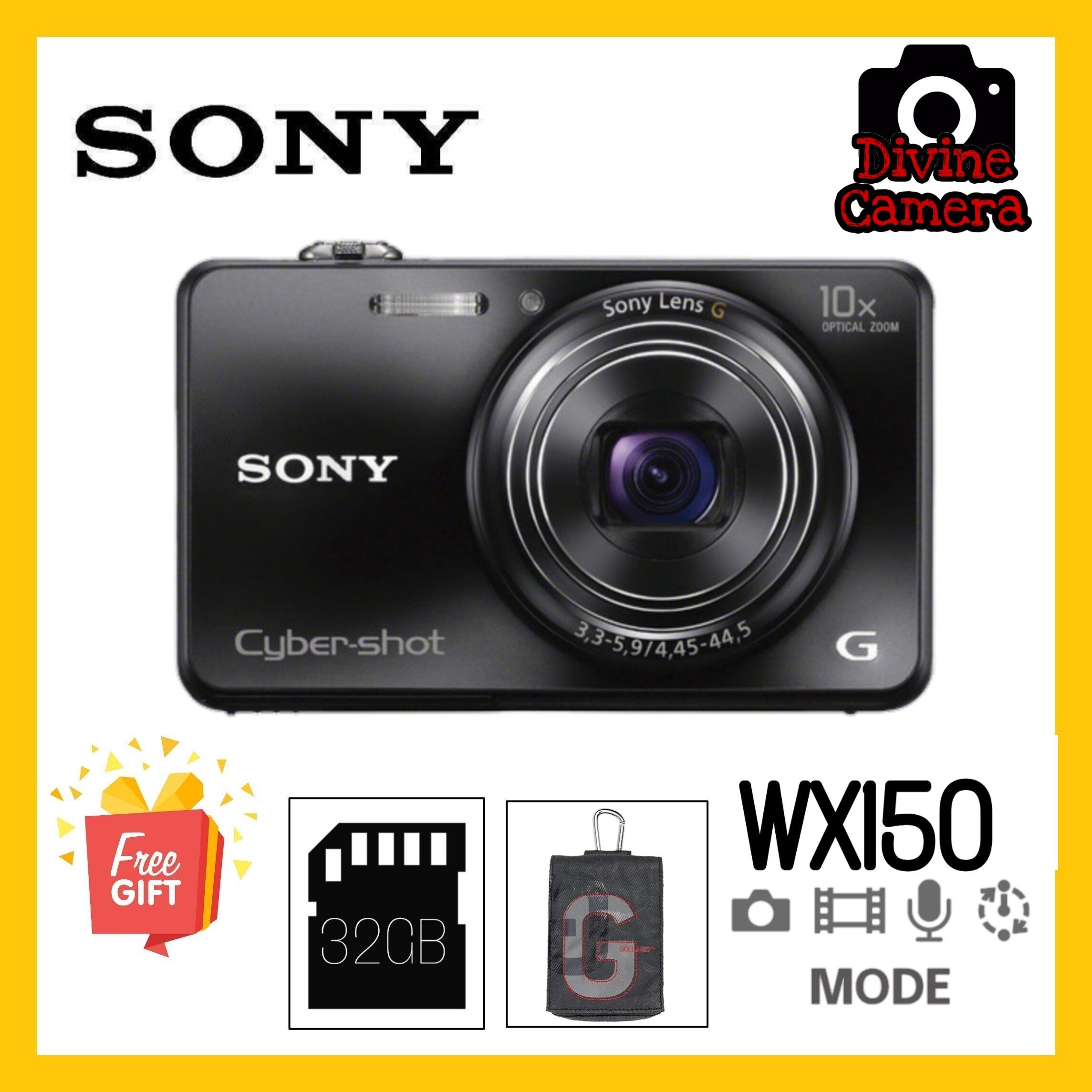 Sony Cybershot DSCWX150 Price in Malaysia & Specs RM688 TechNave