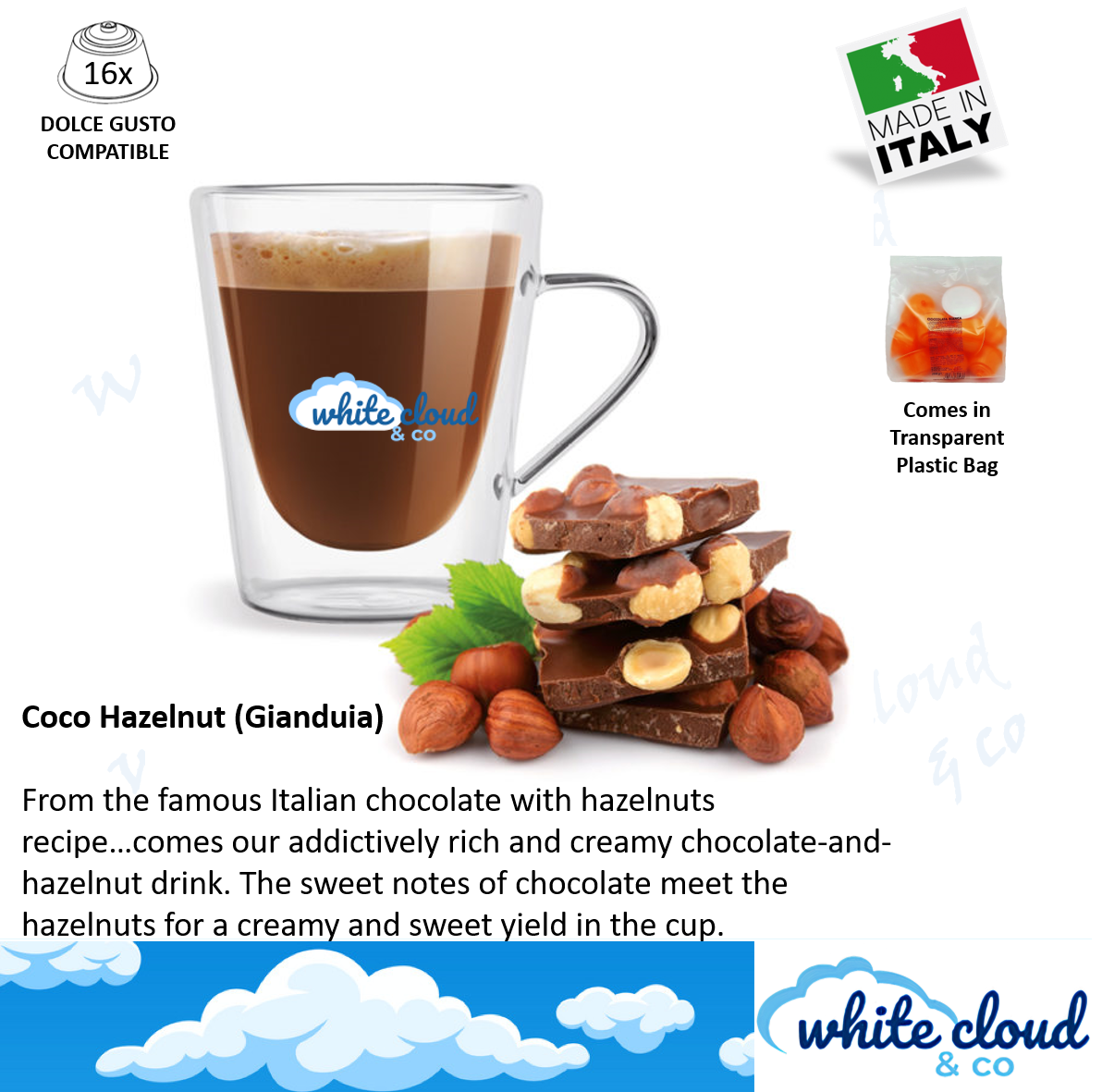 Chocolate Spread Nescafe Dolce Gusto Chococino Caramel NESCAFE