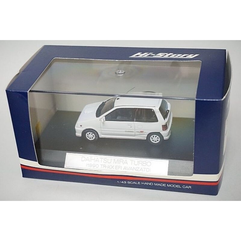 hi-story 1/43 history daihatsu Mira turbo TRXX EFI AVANZATO