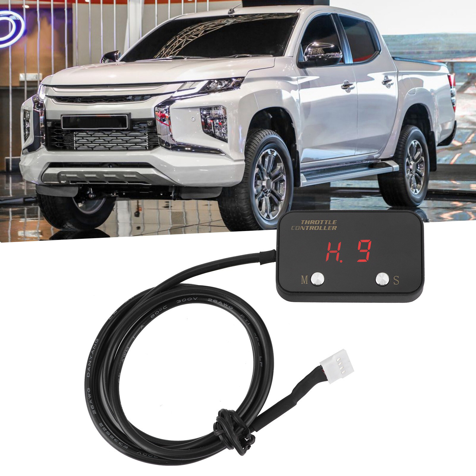 Cammus กล่องคันเร่งไฟฟ้า Windbooster Accelerator RT313เหมาะกับ MITSUBISHI TRITON MQ 2015 ‑ 2019