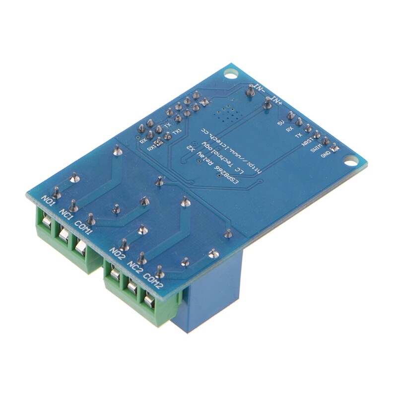 Mô-đun Rơle WIFI, Bộ Điều Khiển Ứng Dụng ESP8266 IOT, 2-Kênh Dành Cho Nhà Thông Minh 12V