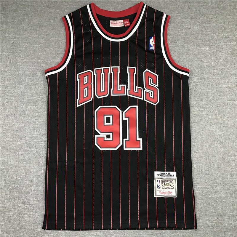 Chicago bulls fashion jersey 91