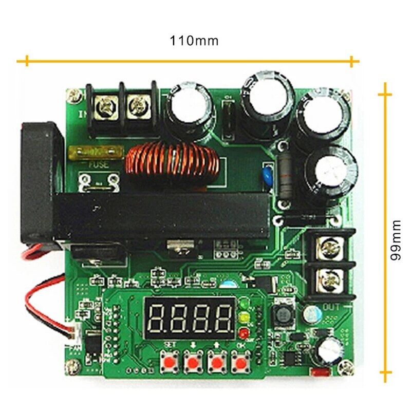 Bst-900w 8-60v to 10-120v dc converter led control digital boost converter transformer module regulator electrical circuitry - parts