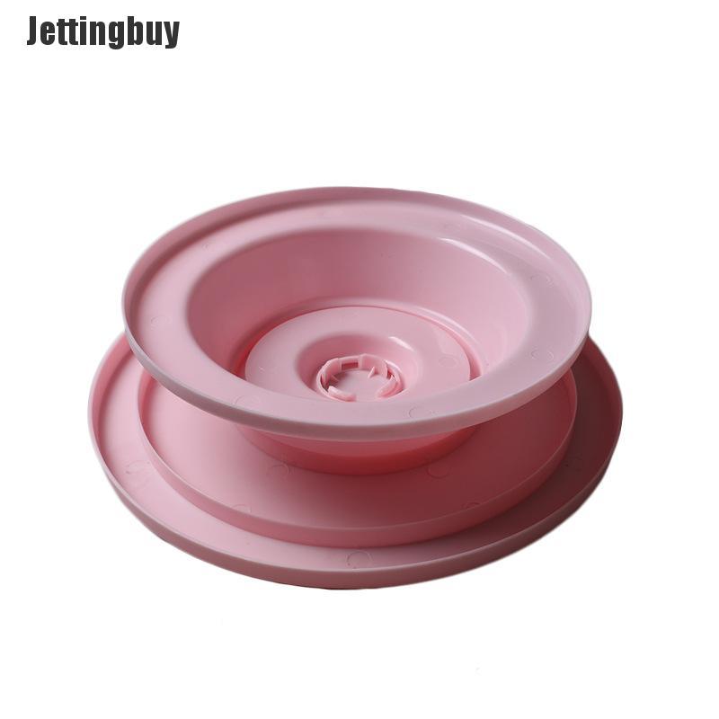 [Jettingbuy] Cake Turntable Rotating Anti-Skid Round Cake Stand Cake Decorating Tools