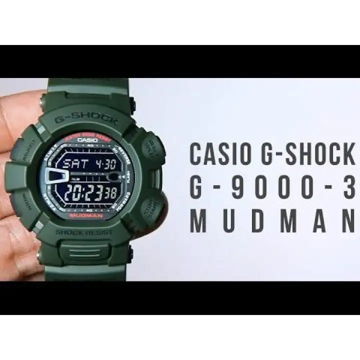 casio 9000 mudman