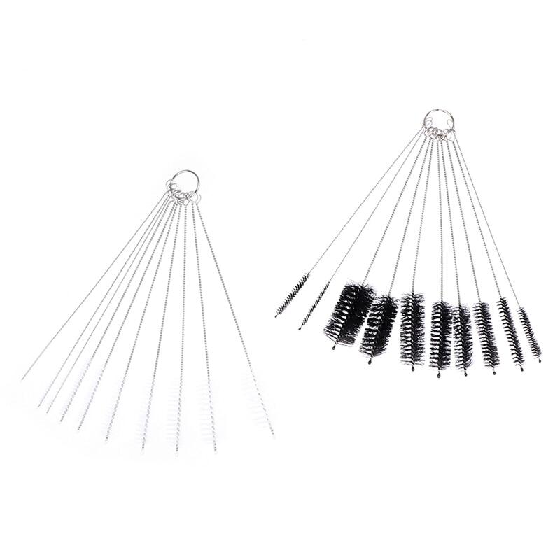 1 Set Coffee Machine Brush Bottle Tube Straw Cleaner Washing Glasses
